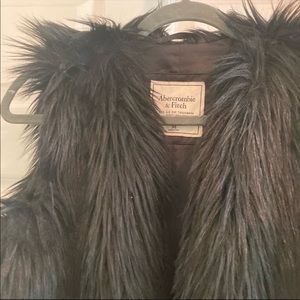 Abercrombie Faux Fur Vest